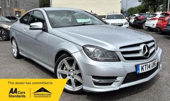 Mercedes-Benz C Class 2.1 C250 CDI AMG Sport Edition G-Tronic+ Euro 5 (s/s) 2dr