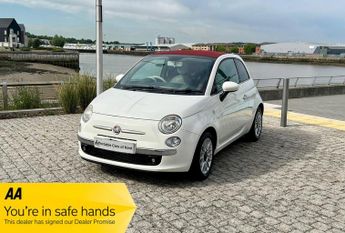 Fiat 500 1.2 Pop Convertible 2dr Petrol Auto Euro 5 (69 bhp)