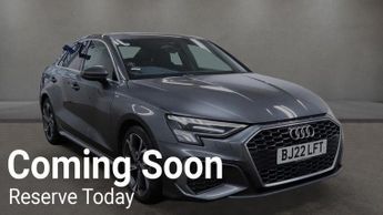 Audi A3 1.0 TFSI 30 S line S Tronic Euro 6 (s/s) 4dr