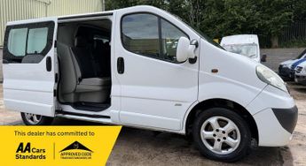Vauxhall Vivaro 2.0 2900 CDTi Sportive Crew Van 5dr Diesel Manual FWD L1 (195 g/