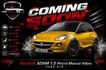 Vauxhall ADAM 1.2 16v ROCKS AIR Euro 5 3dr