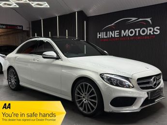 Mercedes C Class 2.0 C200 AMG Line (Premium Plus) 7G-Tronic+ Euro 6 (s/s) 4dr