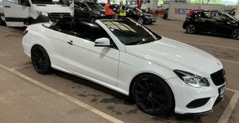 Mercedes E Class 3.0 E350d V6 BlueTEC AMG Line Cabriolet G-Tronic+ Euro 6 (s/s) 2
