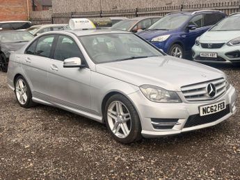 Mercedes-Benz C Class 2.1 C220 CDI AMG Sport G-Tronic+ Euro 5 (s/s) 4dr