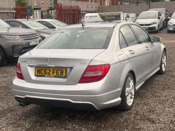 Mercedes-Benz C Class 2.1 C220 CDI AMG Sport G-Tronic+ Euro 5 (s/s) 4dr