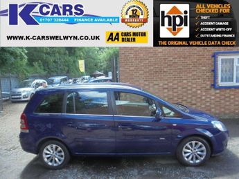 Vauxhall Zafira 1.6 16V Design MPV 5dr Petrol Manual Euro 5 (115 ps)