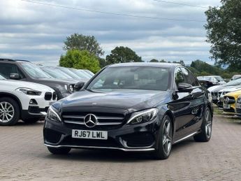 Mercedes-Benz C Class 2.1 C220d AMG Line G-Tronic+ Euro 6 (s/s) 4dr