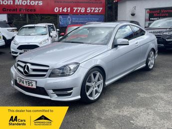 Mercedes C Class 2.1 C220 CDI AMG Sport Edition G-Tronic+ Euro 5 (s/s) 2dr