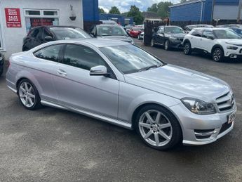 Mercedes-Benz C Class 2.1 C220 CDI AMG Sport Edition G-Tronic+ Euro 5 (s/s) 2dr