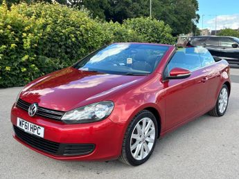 Volkswagen Golf 1.6 TDI BlueMotion Tech S Cabriolet Euro 5 (s/s) 2dr