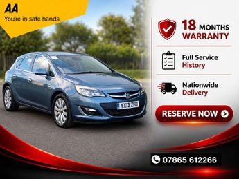 Vauxhall Astra 2.0 CDTi ecoFLEX Elite Euro 5 (s/s) 5dr