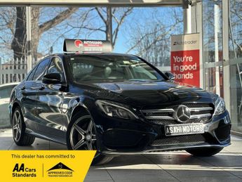 Mercedes C Class 2.0 C200 AMG Line Saloon 4dr Petrol G-Tronic+ Euro 6 (s/s) (184 