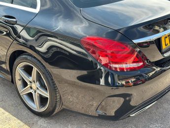 Mercedes-Benz C Class 2.0 C200 AMG Line 7G-Tronic+ Euro 6 (s/s) 4dr