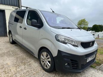 Peugeot Expert 2.0 BlueHDi 1200 Asphalt Standard Crew Van EAT8 MWB Euro 6 (s/s)