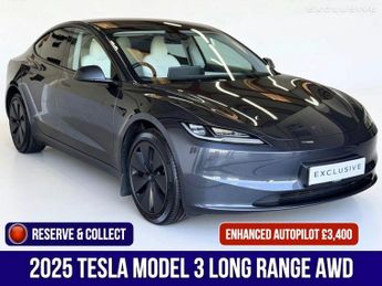 Tesla Model 3 (Dual Motor) Long Range Auto 4WDE 4dr