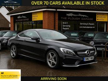 Mercedes C Class 2.1 C220d AMG Line Coupe 2dr Diesel G-Tronic+ Euro 6 (s/s) (170 