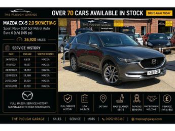 Mazda CX-5 2.0 SKYACTIV-G Sport Nav+ SUV 5dr Petrol Auto Euro 6 (s/s) (165 
