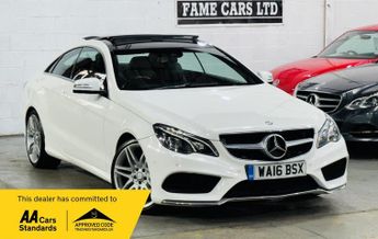 Mercedes E Class 2.1 E220d BlueTEC AMG Line G-Tronic+ Euro 6 (s/s) 2dr