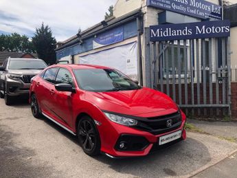 Honda Civic 1.0 VTEC Turbo Sport Line CVT Euro 6 (s/s) 5dr
