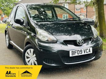 Toyota AYGO 1.0 VVT-i Black Hatchback 3dr Petrol Manual Euro 4 (AC) (67 bhp)