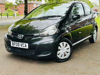Toyota AYGO 1.0 VVT-i Black Hatchback 3dr Petrol Manual Euro 4 (AC) (67 bhp)