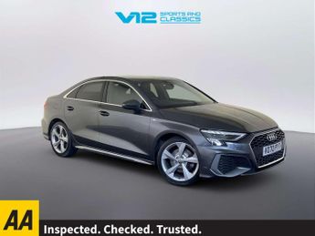 Audi A3 1.5 TFSI 35 S line Saloon 4dr Petrol S Tronic Euro 6 (s/s) (150 