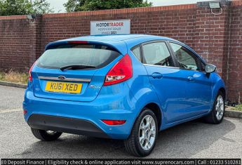 Ford Fiesta 1.4 Zetec Hatchback 5dr Petrol Automatic (154 g/km, 94 bhp)