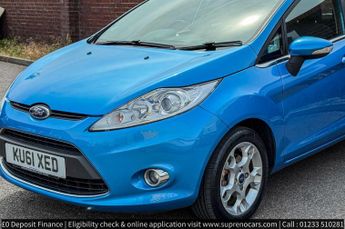 Ford Fiesta 1.4 Zetec Hatchback 5dr Petrol Automatic (154 g/km, 94 bhp)