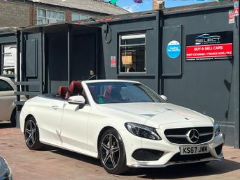 Mercedes C Class 2.0 C200 AMG Line Cabriolet G-Tronic+ Euro 6 (s/s) 2dr
