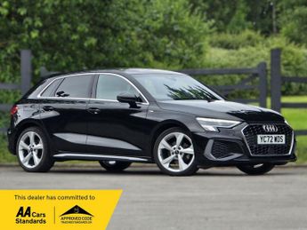 Audi A3 1.0 TFSI 30 S line Sportback 5dr Petrol Manual Euro 6 (s/s) (110