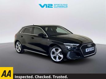 Audi A3 1.5 TFSI 35 S line Sportback 5dr Petrol Manual Euro 6 (s/s) (150