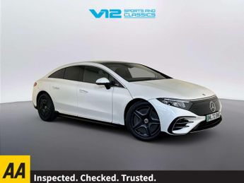 Mercedes E Class EQS 450+ 108.4kWh AMG Line Saloon 5dr Electric Auto (333 ps)