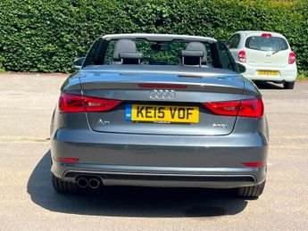 Audi A3 Cabriolet 1.8 TFSI S line S Tronic Euro 6 (s/s) 2dr