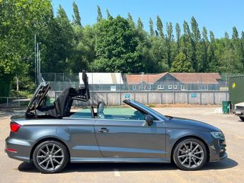 Audi A3 Cabriolet 1.8 TFSI S line S Tronic Euro 6 (s/s) 2dr