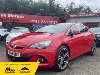 Vauxhall GTC 1.4i Turbo Limited Edition Auto Euro 6 3dr