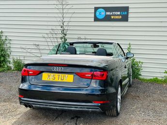 Audi A3 Cabriolet 1.8 TFSI S line S Tronic Euro 6 (s/s) 2dr