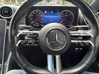 Mercedes-Benz C Class 2.0 C220dh MHEV AMG Line G-Tronic+ Euro 6 (s/s) 4dr