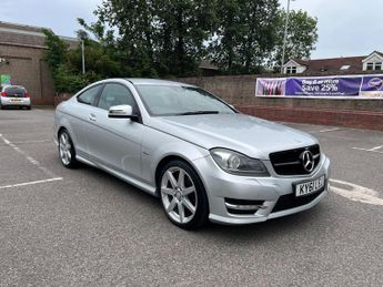 Mercedes C Class 1.8 C180 BlueEfficiency AMG Sport Euro 5 (s/s) 2dr