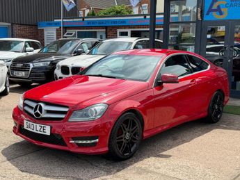 Mercedes-Benz C Class 1.6 C180 BlueEfficiency AMG Sport Plus Coupe 2dr Petrol G-Tronic