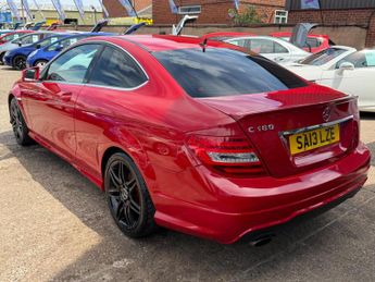 Mercedes-Benz C Class 1.6 C180 BlueEfficiency AMG Sport Plus Coupe 2dr Petrol G-Tronic