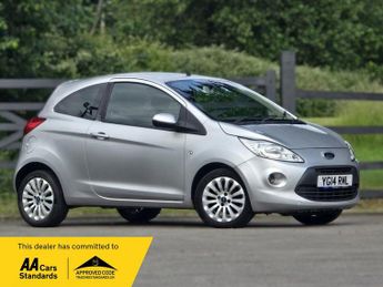 Ford Ka 1.2 Zetec Hatchback 3dr Petrol Manual Euro 6 (s/s) (69 ps)
