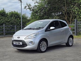 Ford Ka 1.2 Zetec Hatchback 3dr Petrol Manual Euro 6 (s/s) (69 ps)