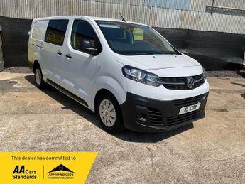 Vauxhall Vivaro 2.0 Turbo D 3100 Prime Crew Van L2 H1 Euro 6 6dr