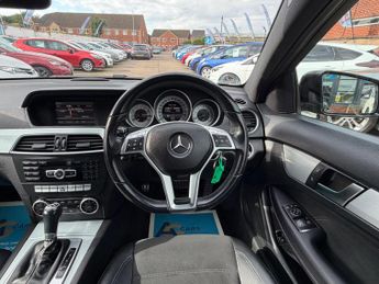 Mercedes-Benz C Class 1.6 C180 AMG Sport Edition Coupe 2dr Petrol G-Tronic+ Euro 6 (s/