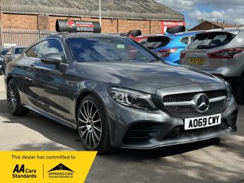 Mercedes C Class 2.0 C300d AMG Line (Premium) G-Tronic+ Euro 6 (s/s) 2dr