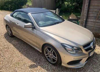 Mercedes E Class 2.1 E220 CDI AMG Sport Cabriolet G-Tronic+ Euro 5 (s/s) 2dr