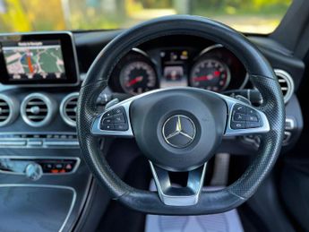 Mercedes-Benz C Class 2.0 C300 AMG Line (Premium) G-Tronic+ Euro 6 (s/s) 2dr
