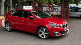 Peugeot 308 1.6 HDi Allure Hatchback 5dr Diesel Manual Euro 5 (s/s) (115 ps)