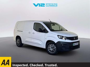 Peugeot Partner 750 50kWh Asphalt Premium + Long Panel Van 6dr Electric Auto LWB