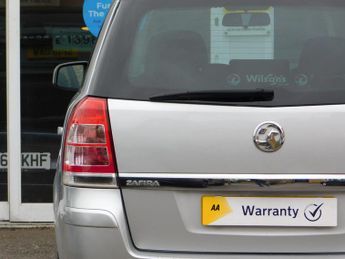 Vauxhall Zafira 1.8 16V Exclusiv Euro 5 5dr